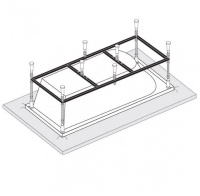 Каркас к прямоугольным ваннам VAGNERPLAST  170х75 VPK17075