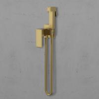 Гигиенический душ VHFW-102BG из латуни, со смесителем, брашированное золото, , шт Vincea