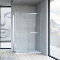 Душевой уголок квадратный/прямоугольный  Slim Soft VSR-1SS9012CL 1200x900x2000 цвет хром стекло прозрачное Vincea