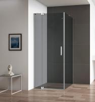 Душевой уголок прямоугольный.     SLIDER-AH-1-80-70/80-GRIGIO-Cr (700-800)x800x1950 Cezares