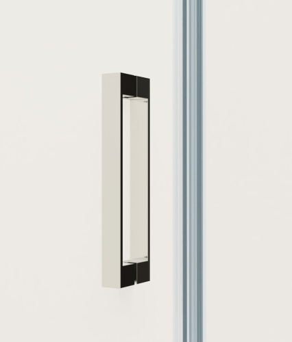 Душевая дверь Extra VDP-1E1011CGB, 1000/1100, черный, стекло тонированное, , шт Vincea