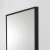 Зеркало в алюминиевой раме  SPC-AL-1000-800 Nero Чёрный BELBAGNO