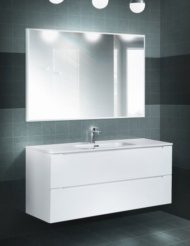 Зеркало в алюминиевой раме  SPC-AL-1200-800 Алюминий 1200x20x800 BelBagno