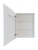 Зеркало-шкаф с подсветкой ART&MAX TECHNOAM-Tec-600-800-1D-L-DS-F ART&MAX