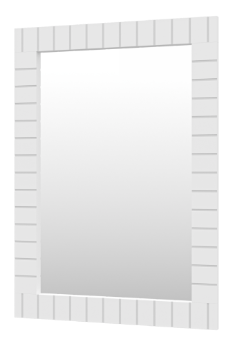 GLOSTER - 60 Зеркало в раме белое GLOS-02060-01-2 Brevita