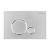 Кнопка смыва BelBagno SFERA, цвет-хром глянцевый 150х230х65 BB015-SR-CHROME BELBAGNO