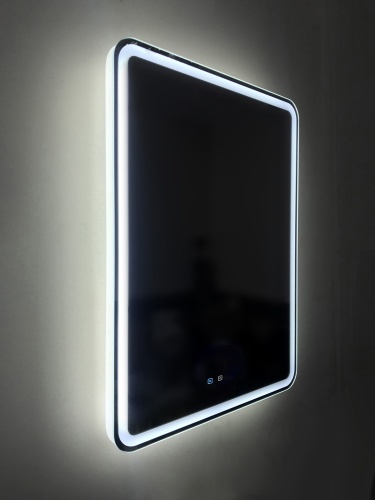 Зеркало со встроенной подсветкой и голосовым управлением, 12V, 220-240V SPC-MAR-1000-800-LED-TCH-SND  BELBAGNO