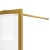 Душевые перегородки Walk-In HС Art  VSW-1HC800CFBG 800х2000 цвет брашированное золото стекло прозрачное/рифленое Vincea