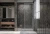 Душевая дверь раздвижная 1400x2000 цвет Графит брашированный стекло Прозрачное PTD30-GR-140-01-C4 VECONI