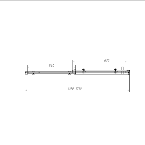 Душевой уголок  прямоугольный  Como-N VSR-4CN9012CGB 1200x900 цвет черный стекло тонированное Vincea