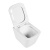 Чаша унитаза подвесного в комплекте с сиденьем дюропласт soft close DUE BB3103CHR/SC BELBAGNO