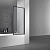 Душевая шторка на ванну VSB-41700CLB, 700*1400, черный, стекло прозрачное, , шт Vincea