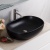 Раковина накладная керамическая, овальная, чёрная матовая  BB1084-H301 BELBAGNO