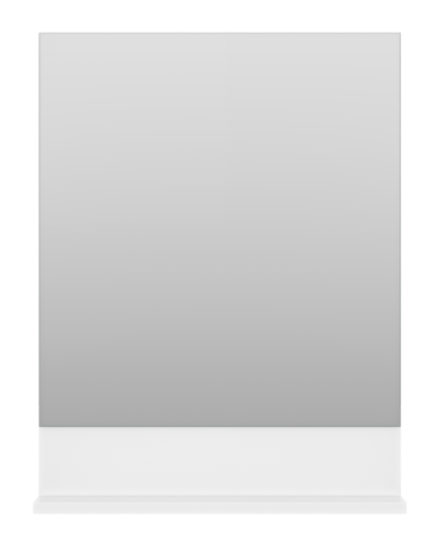 Алиса - 60 Зеркало белое с полкой