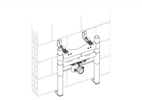 Инсталляция BelBagno BD для биде с крепежем 800х503х42 BB024-BD BELBAGNO