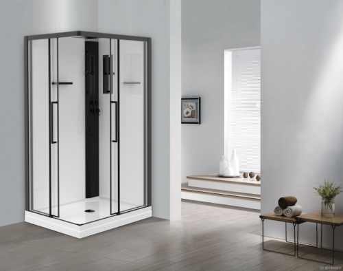 Кабина душевая ESBANO ESM-108CKR левый