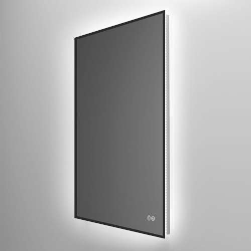 Зеркало LED с чёрной окантовкой VLM-3VN500B-2 500х700Vincea