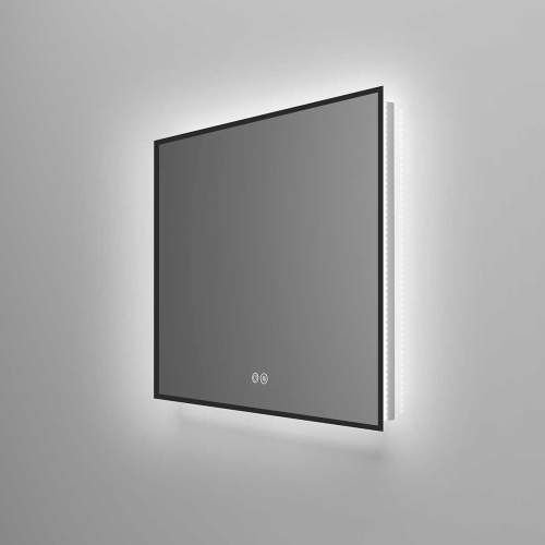 Зеркало LED с чёрной окантовкой VLM-3VN100B-2 1000х800Vincea
