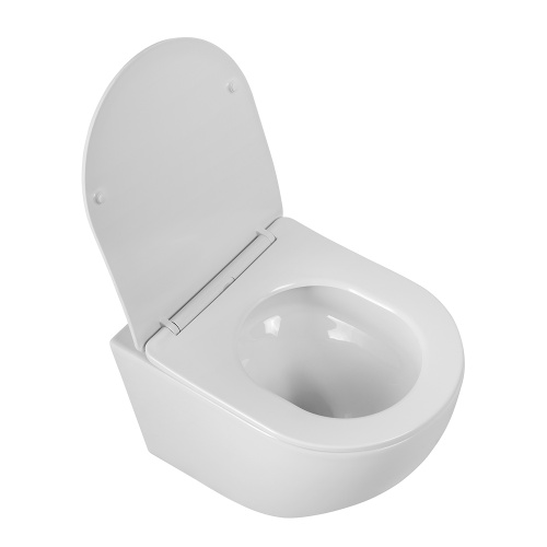 SFERA-TOR Чаша унитаза подвесного безободкового, смыв TORNADO BB046CH-TOR SFERA-TOR BB046CH-TOR BELBAGNO